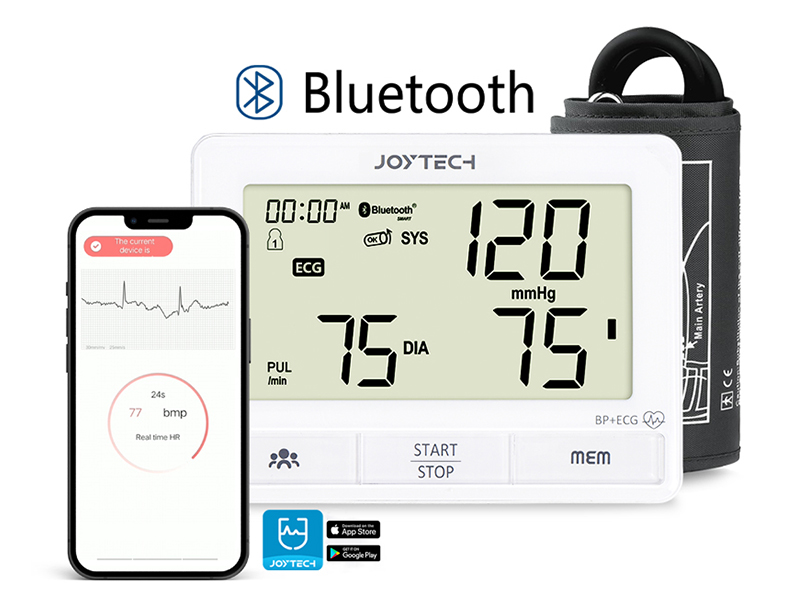 A Joytech élvonalbeli EKG-vérnyomásmérője – a Health Canada jóváhagyta!