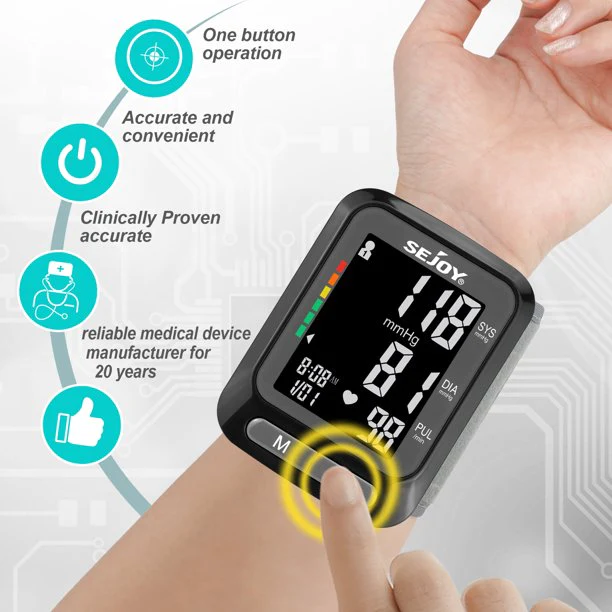 U beha Letsatsi le Nako joang ho DBP-2253 Blood Pressure Monitor?