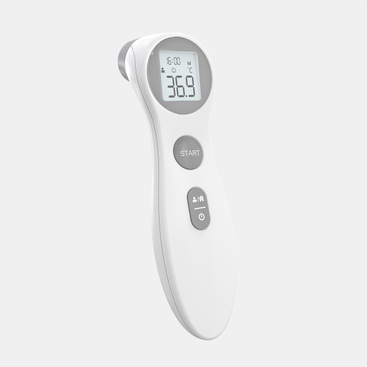 CE MDR Disetujui Non Kontak Infrared Termometer Bathuk Medis kanggo Demam