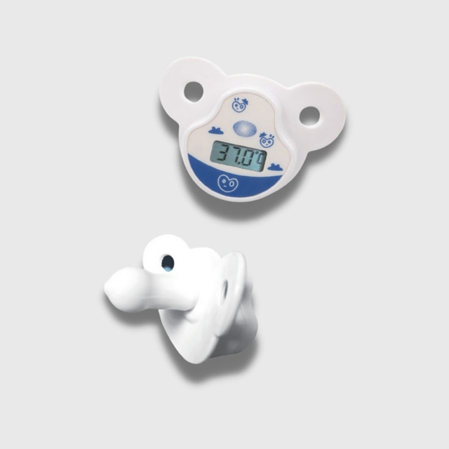 Termometri dixhital i biberonit për foshnjën për të porsalindurin Kontrolloni për një termometër foshnjash në stilin e thithkave me temperaturë