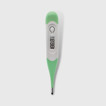 CE MDR Persetujuan Digital Oral Fleksibel Tip Thermometer kanggo Bayi lan Dewasa