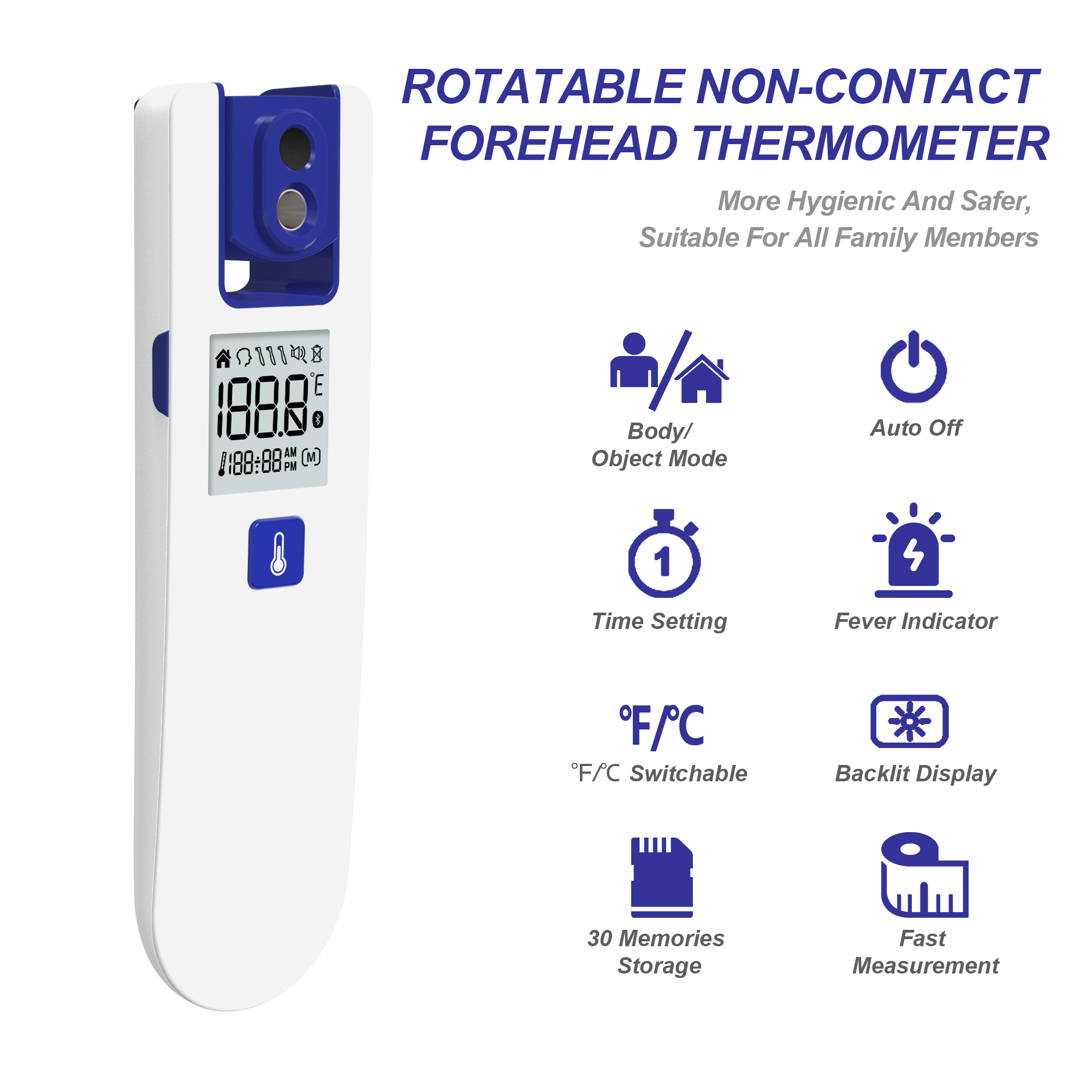 Ali lahko uporabite infrardeči termometer na ljudeh?