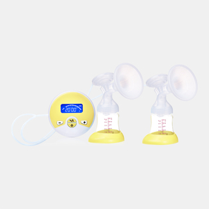 Doble nga electric silicone nga pump pump alang sa pagtrabaho sa electronic breast pump