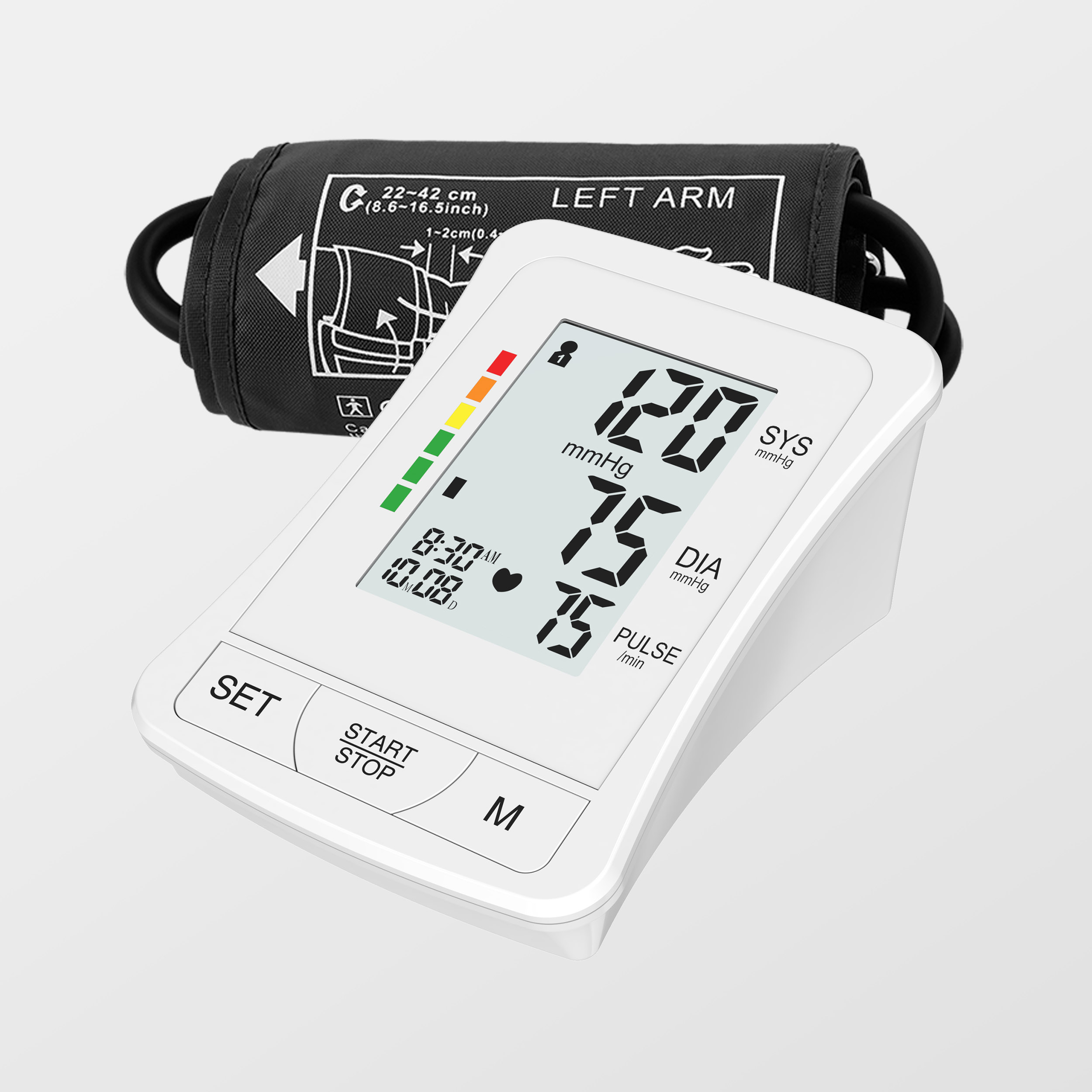 Yaqha Uta Uta Uta Uso Retroiluminado Alta Presión Alta Chequeo Máquina Wila Presión Monitor Bluetooth .