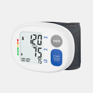 Heimilisnotkun Portable Blood Pressure Monitor Wrist Tensiometer Factory