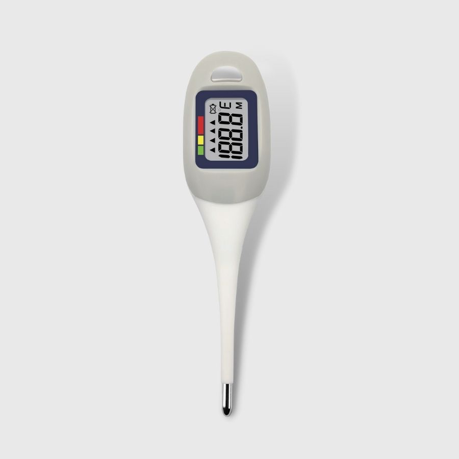 CE MDR Odobreni OEM Na voljo velik LCD prilagodljiv digitalni termometer z osvetlitvijo ozadja
