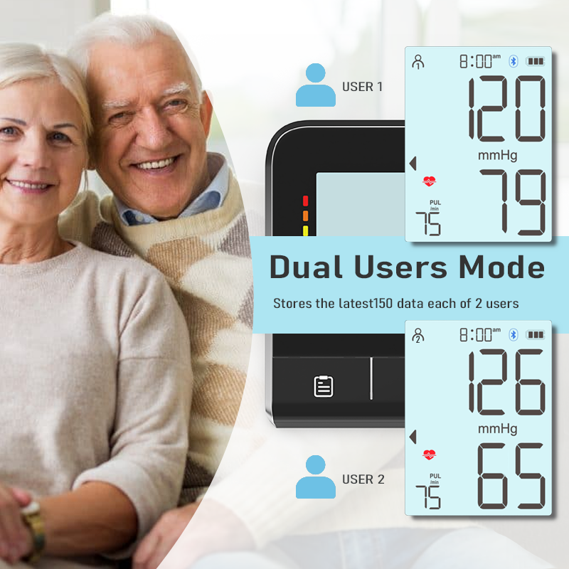Upper Arm Otomatis Bluetooth Digital Sphygmomanometer Produs&eacute;n