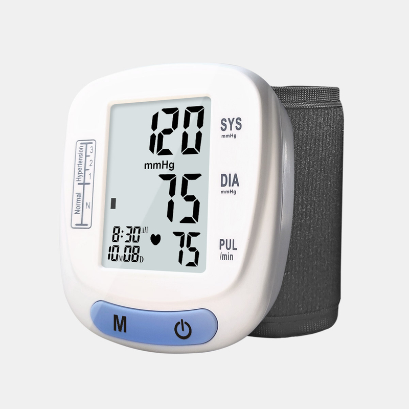 MDR Digital Wrist Tensiometer Electronic Blood Pressure Monitor