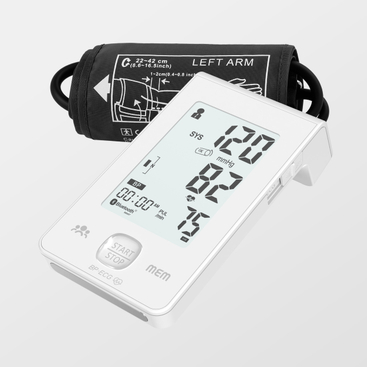 Ekstra Large Display Dual Power Supply Intelligent Blood Pressure Monitor mei Ecg