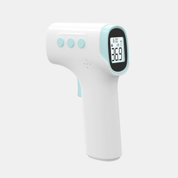 CE MDR Gun Uhlobo Non-contact Infrared Baby Electronic Thermometer ebunzi