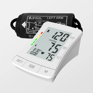 ESH Atikewɔwɔ Kɔkɔe De pɛpɛpɛ Ʋu ƒe Nyaƒoɖeamenu Monitor Bluetooth Digital Tensiometer