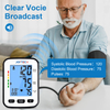 Bluetooth blodtrycksm&auml;tare med bakgrundsbelyst Talking Digital Tensiometer