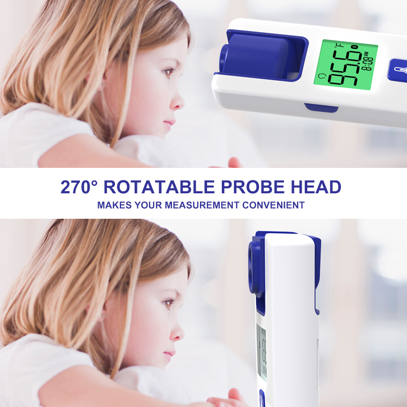 Quomodo uti thermometro thermometrum DET-3011 infrared in rotabili typo?