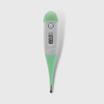 CE MDR Disatujuan Compact Lightweight Flexible Tip Digital Thermometer Waterproof pikeun Barudak