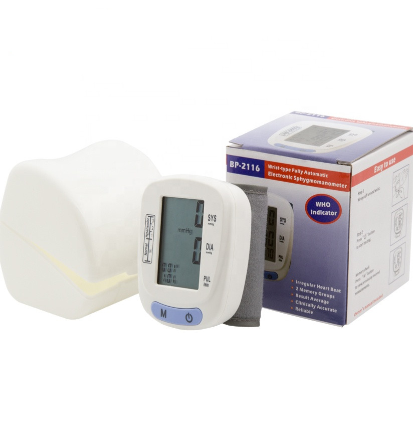 MDR Digital Wrist Tensiometer Electronic Blood Pressure Monitor