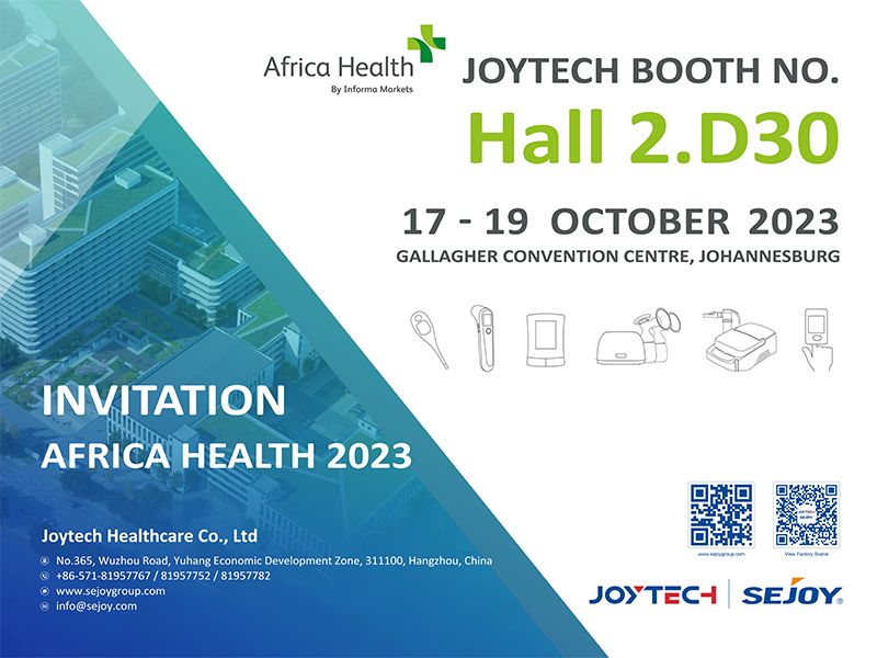 Bli med oss ​​p&aring; Africa Health i Johannesburg!