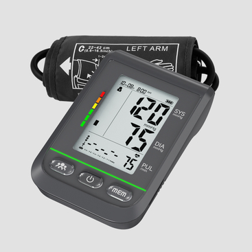 Umshini Wezingcweti Zomngcwabo Wezokwelapha Osezingeni Lomkhaya we-Bluetooth Opper Arm nge-7-Day Photo Display DBP-61E2