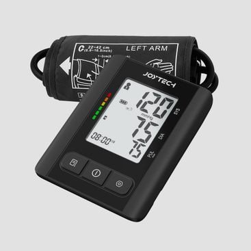 Pratico misuratore di pressione arteriosa da braccio con bracciale medio per uso domestico