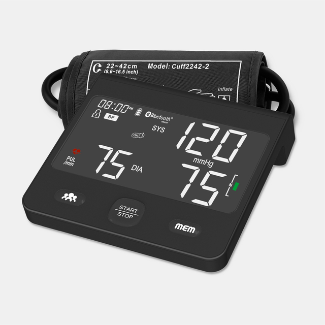 Monitor digital de tensiune arterială Bluetooth pentru conexiune la aplicație DBP-6275B