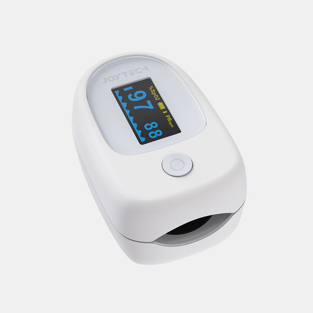 I-Bluetooth Fingertip Pusle Oximeter Eshintshwayo Emhlophe Yokusebenzisa Ekhaya XM-105