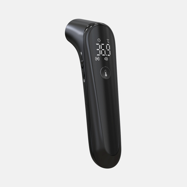 LED-infronterad panntermometer Noggrann standard med avstånd indikerade ljus Det-3019A