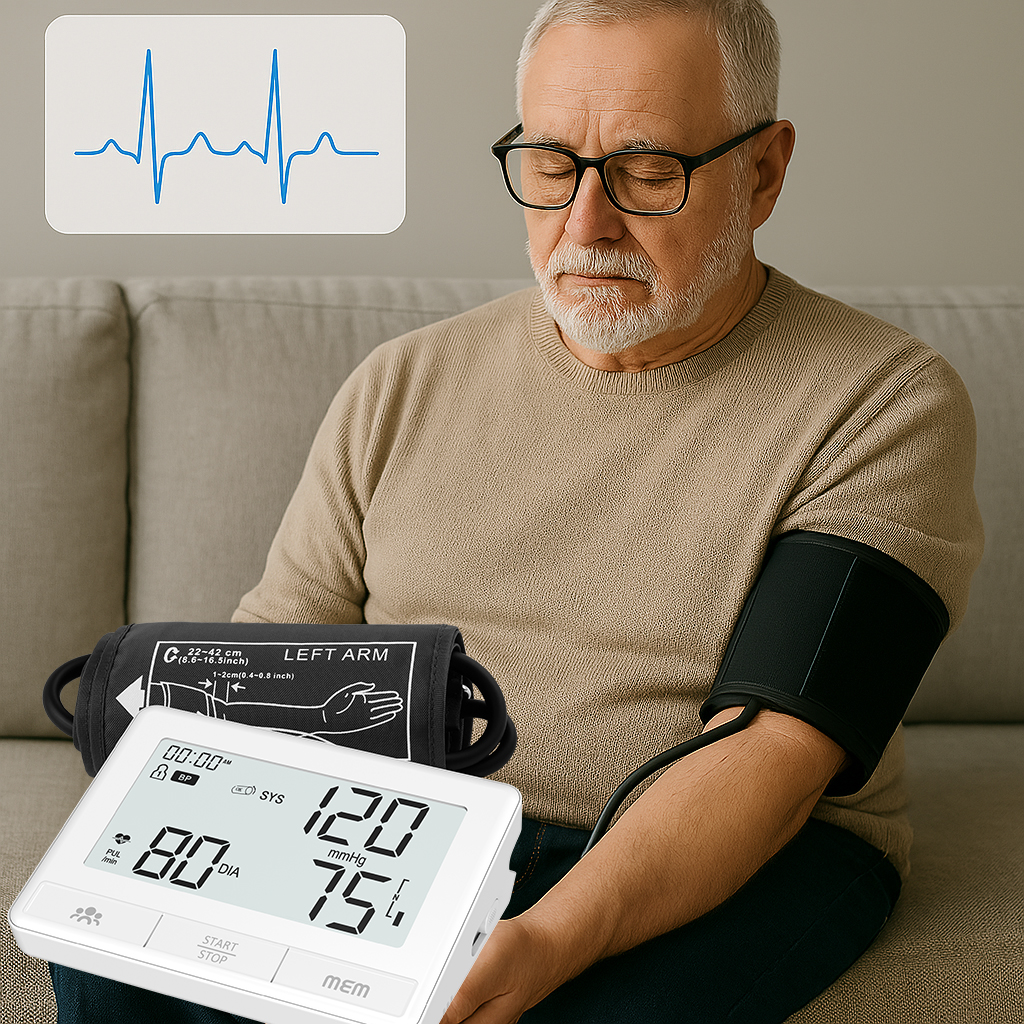Kõik-ühes EKG vererõhumonitor | Nutikas südametervis koos AFIB -i tuvastamisega