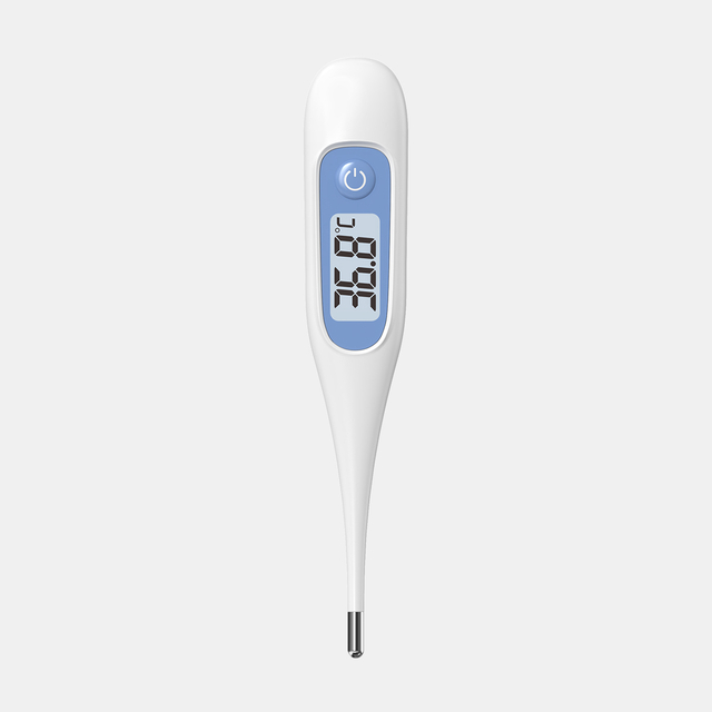 Fast Reading Rigid Tip Thermometer for Adults and Kids with Fever Alarm DMT-4171