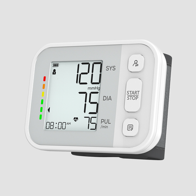 Nieuwe slimme automatische polsbloeddruk voor twee gebruikers DBP-21E8