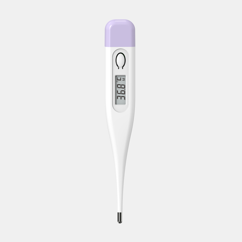 CE MDR Genehmegung Heemverbrauch Steif Tipp Thermometer Digital Hard Tipp Waterproof Thermometer fir Erwuessener