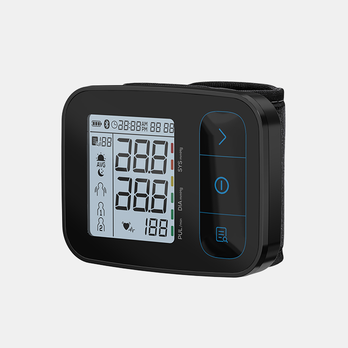 Monitor digital de tensiune arterială tip &icirc;ncheietura m&acirc;inii Tensiometru portabil BP cu preț de fabrică 