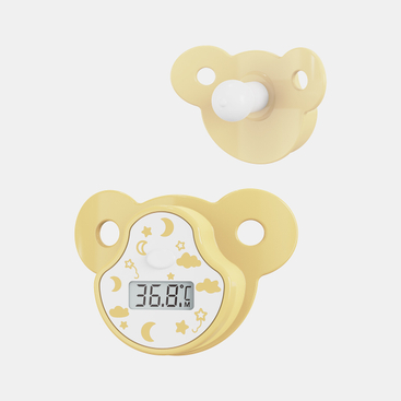 I-Digital Pacifier Baby Thermometer yezintsha ezisanda kuzalwa i-Fever Nind Style Baby Thermometer