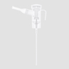 ຊຸດ Nebulizer ທີ່ມີຈອກ nebulizer, ປາກ, ດັງ (ທາງເລືອກ) ແລະທໍ່ອາກາດ