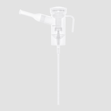 Nebulizer kit with nebulizer cup, mouthpiece, nosepiece(optional) and air tube
