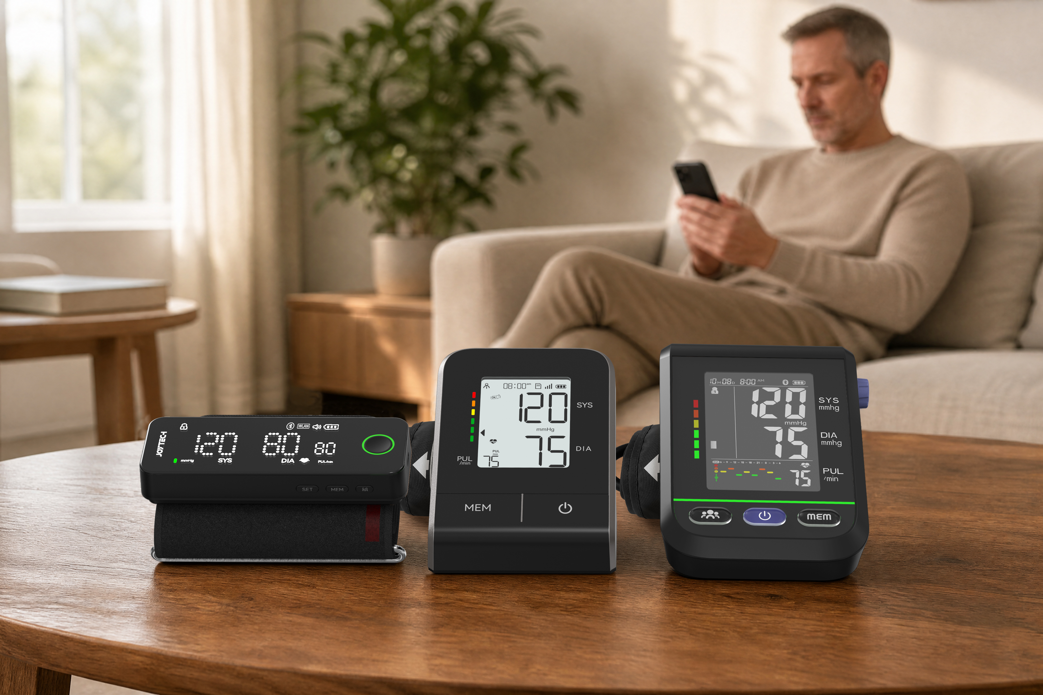 4G vs Bluetooth vs Wi-Fi: Aw Difrɛn Chanɛl dɛn fɔ Pik di Rayt Kɔnɛkt Blɔd Prɛshɔn Monitɔ Sɔlwɛshɔn